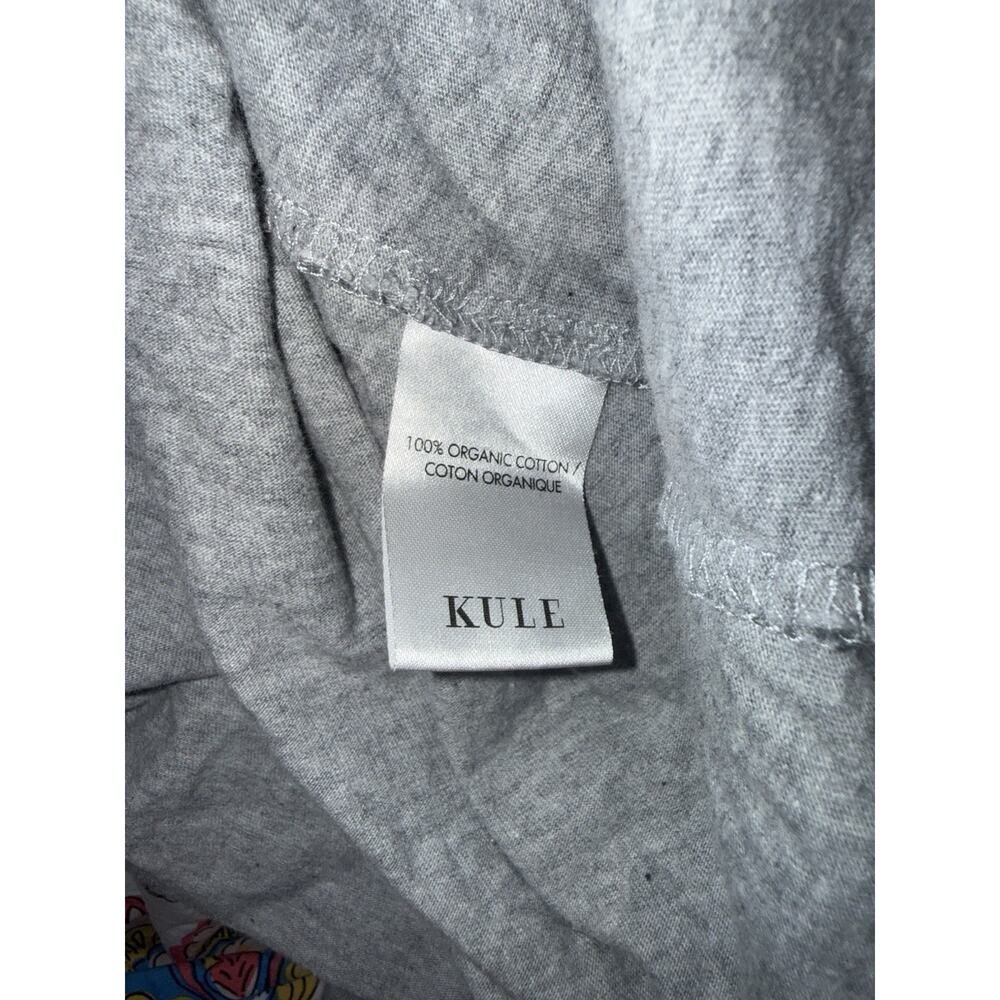 Kule The Modern Long Sleeve Solid Light Gray T-Shirt Women's Small Shirt - Picture 7 of 7